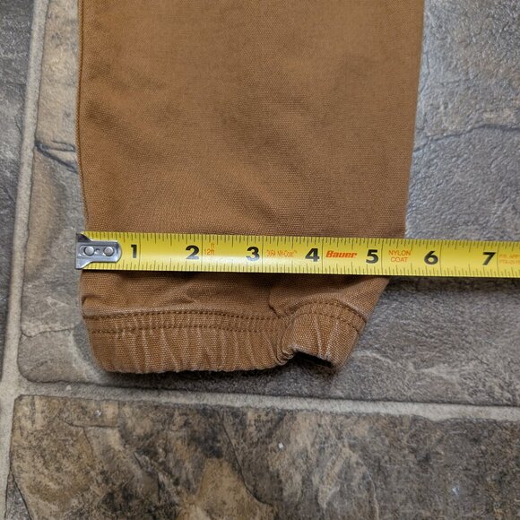 Carharrt Relaxed Tapered Rigby Jogger size 33 Tall Khaki - Picture 4 of 6